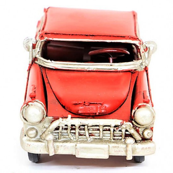 1956 Model Metal Nostaljik  Chevrolet Kırmızı