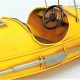 Nostaljik  Metal Yarış  Arabası Sarı Büyük Boy Model 1