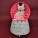 Romantik Kedi Ve Sevimli Kız Işıklı Müzikli Orta Boy Kar Küresi