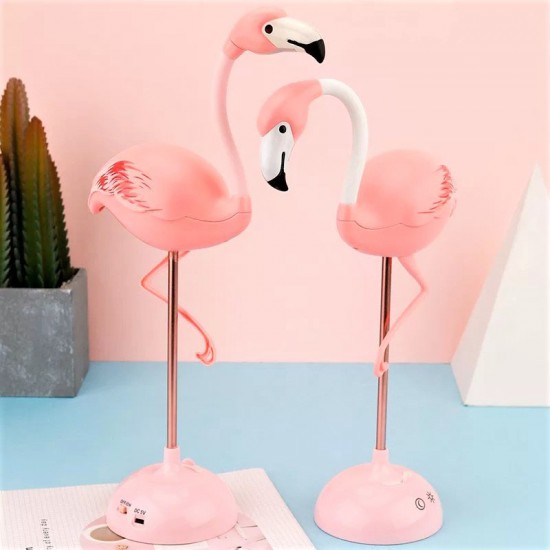 Dekoratif Flamingo  Masa Lambası Biblo 