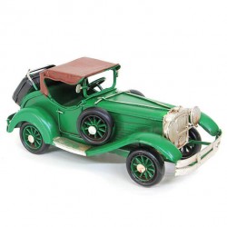 Dekoratif Metal Araba Yeşil Dekoratif Metal Araba Yeşil