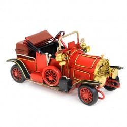 Dekoratif Nostaljik Üstü Açık  Metal Klasik Araba  Dekoratif Nostaljik Üstü Açık  Metal Klasik Araba