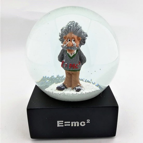 Albert Einstein Kişiye Özel Kar Küresi