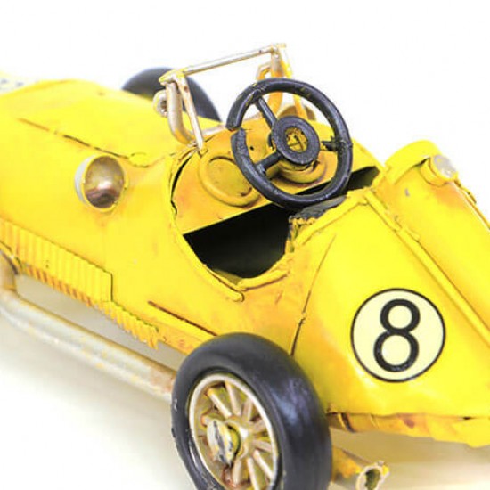 Dekoratif Nostaljik Yarış Arabası
