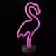 Flamingo Tasarımlı Neon Led Masa Ve Gece Lambası