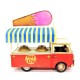  Nostaljik Camper Van Dondurma  Arabası 