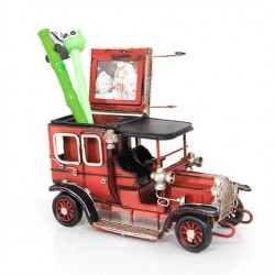 Nostaljik Çerçeveli  Jeep Dekoratif Metal  Kalemlik  Araba Kırmızı  Nostaljik Çerçeveli  Jeep Dekoratif Metal  Kalemlik  Araba Kırmızı