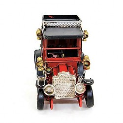 Nostaljik Jeep Dekoratif Metal  Araba Kırmızı  Nostaljik Jeep Dekoratif Metal  Araba Kırmızı