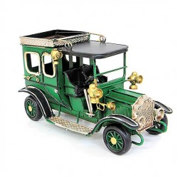 Nostaljik Jeep Dekoratif Metal  Araba Yeşil   Nostaljik Jeep Dekoratif Metal  Araba Yeşil