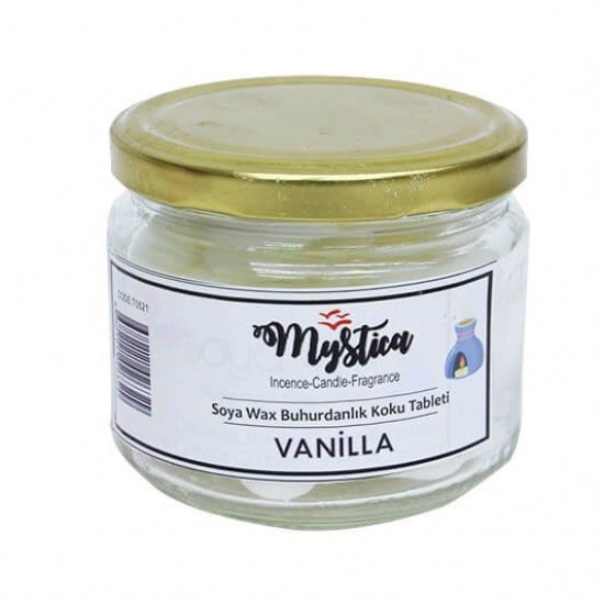 Soya Wax Kalp Modelli Buhurdanlık Kokusu Vanilla