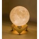 Dekoratif Ayaklı 3D Ay Gece Lambası
