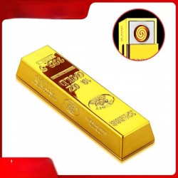 Altın Bar Led Işıklı Şarj Çakmak Altın Bar Led Işıklı Şarj Çakmak