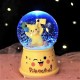 Pikachu Işıklı Müzikli Orta Boy Kar Küresi