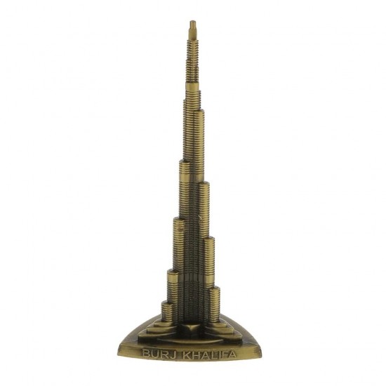 Dekoratif Burj Khalifa Metal Biblo