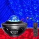 Starry Projektör Bluetooth Hoparlör+Sese Duyarlı Disko Topu+ USB Mp3 Çalar+Parti, Gece Lambası 
