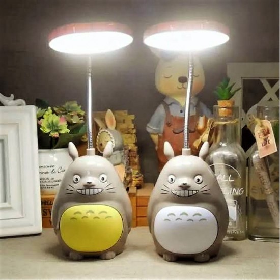 Totoro Figürlü Şarjlı Masaüstü led Lamba