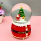 Yılbaşı Noel Baba Christmas  Işıklı Müzikli Püskürtmeli Büyük Boy Kar Küresi