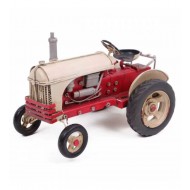 Nostaljik Dekoratif Metal Traktör Kırmızı 8323 Nostaljik Dekoratif Metal Traktör Kırmızı 8323