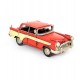 1956 Model Metal Nostaljik Chevrolet Kırmızı