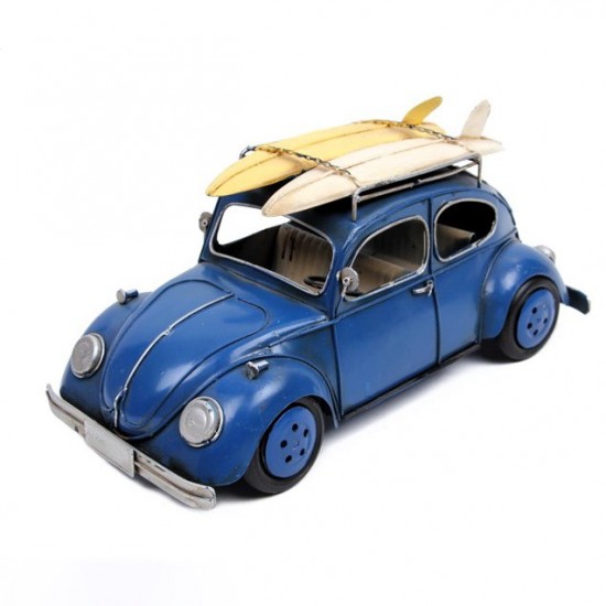 Dekoratif  Nostaljik  Vosvos   Beetle Classic Metal Araba E-804