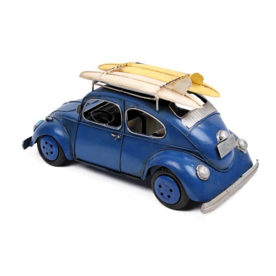 Dekoratif  Nostaljik  Vosvos   Beetle Classic Metal Araba E-804