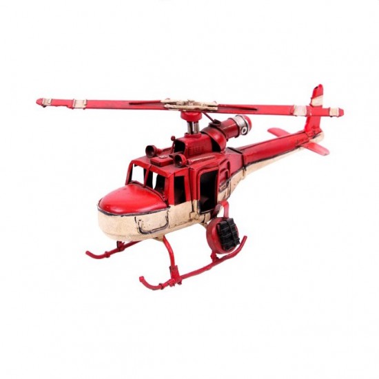 Dekoratif Metal Helikopter A-8042