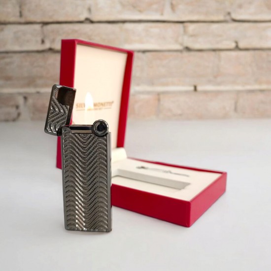 Özel Kutulu Desenli Metal Exclusive Füme Gazlı  Çakmak Özel Kutulu Desenli Metal Exclusive Füme Gazlı  Çakmak