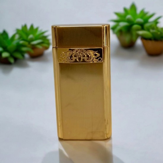 Kişiye Özel Metal Gold Çakmak Özel Hediye Kutulu