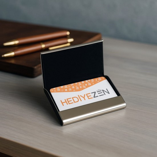 Kişiye Özel Defter Kalem Kartvizit Kutulu Hediye Seti