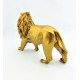 Dekoratif Aslan Tasarımlı Biblosu Gold Renk
