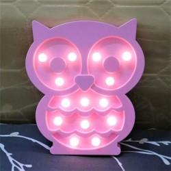 Baykuş Tasarımlı Ledli Gece Lambası Baykuş Tasarımlı Ledli Gece Lambası