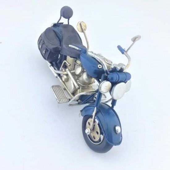 Elyapımı  Metal Mavi  Motorsiklet