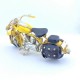Elyapımı  Metal Sarı  Motorsiklet