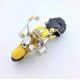 Elyapımı  Metal Sarı  Motorsiklet