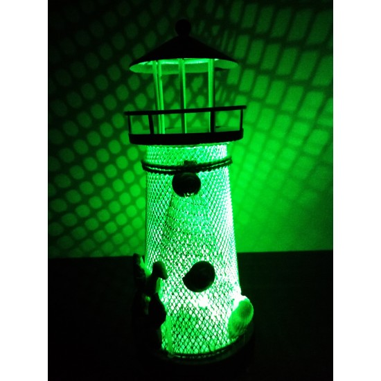 Işıklı Dekoratif Deniz Feneri