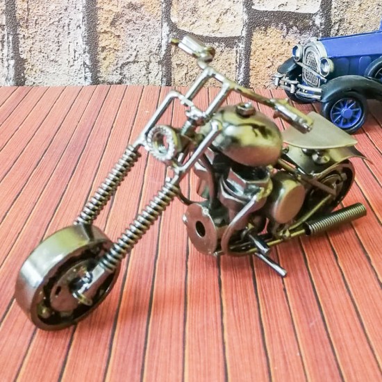 Metal Dekoratif Chopper Motor