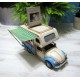 Nostaljik Metal Vosvos Minibüs Karavan Büyük Boy
